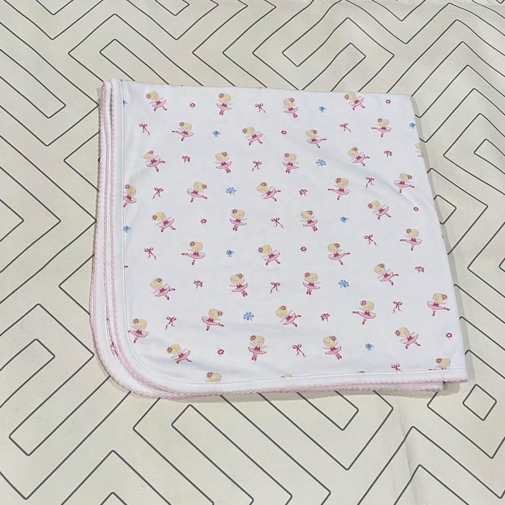Kissy Kissy Ballerina Receiving Blanket